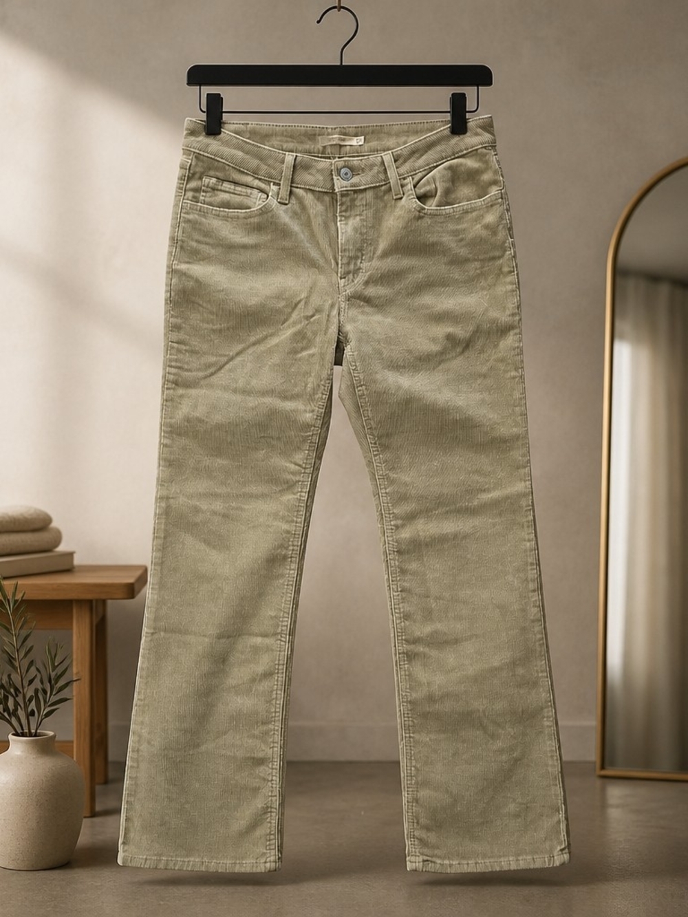 Levi's Women's Superlow Bootcut Corduroy Pants Size 30